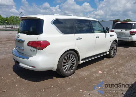 2017 Infiniti Qx80 из США, поврежденный, VIN JN8AZ2NE9H9150257